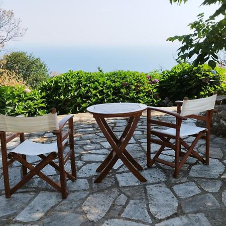 White Stone House With Great Sea View Villa Tsagarada Exterior photo