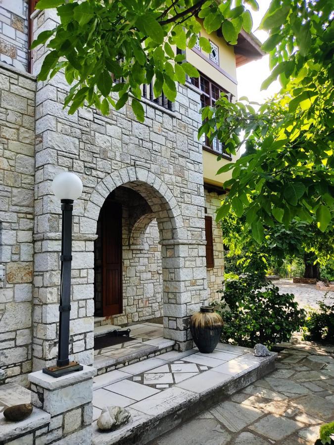 White Stone House With Great Sea View Villa Tsagarada Exterior photo