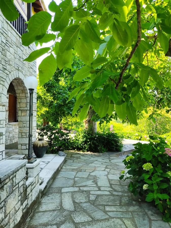 White Stone House With Great Sea View Villa Tsagarada Exterior photo